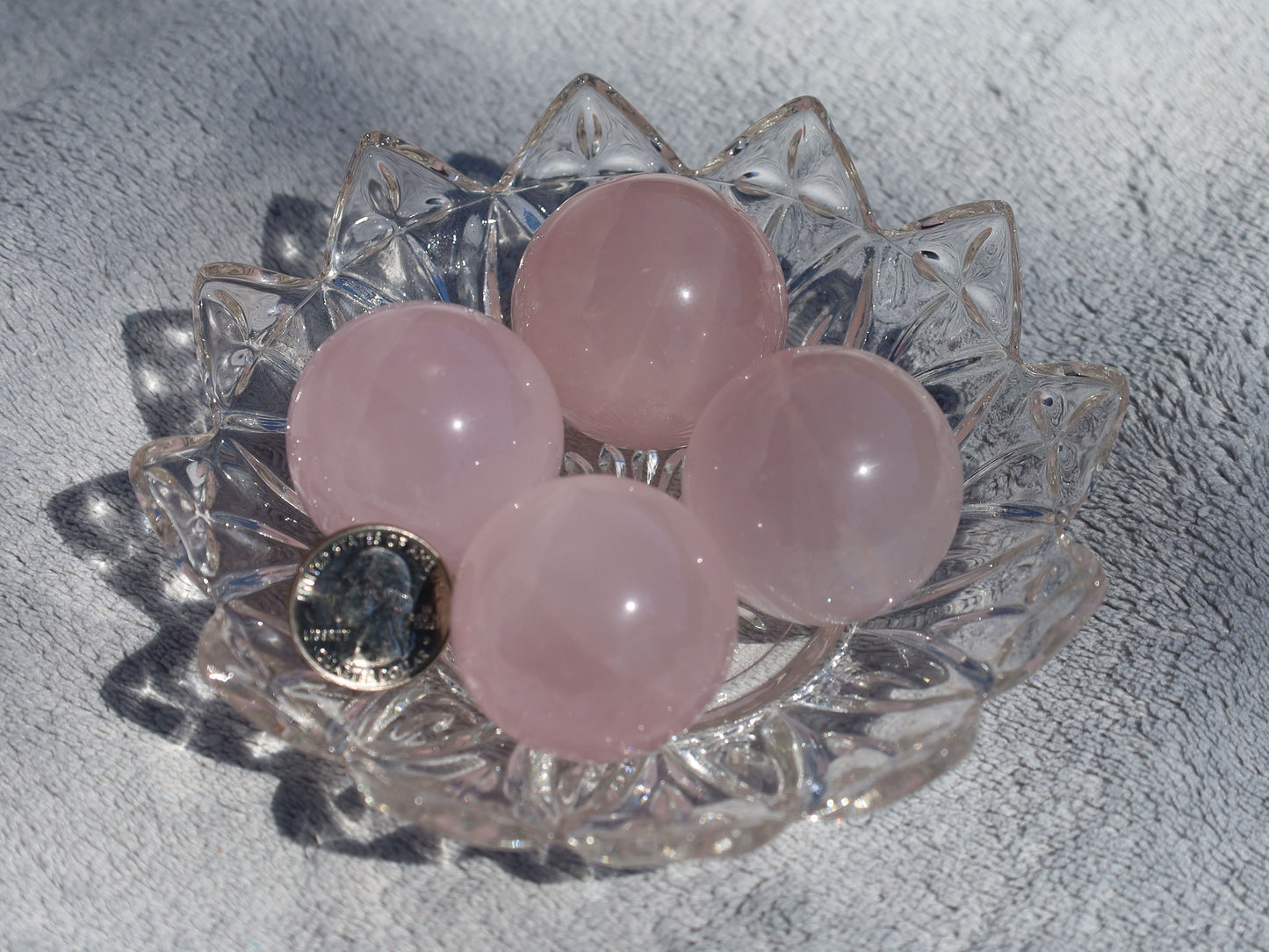 Small Rose Quartz Sphere
