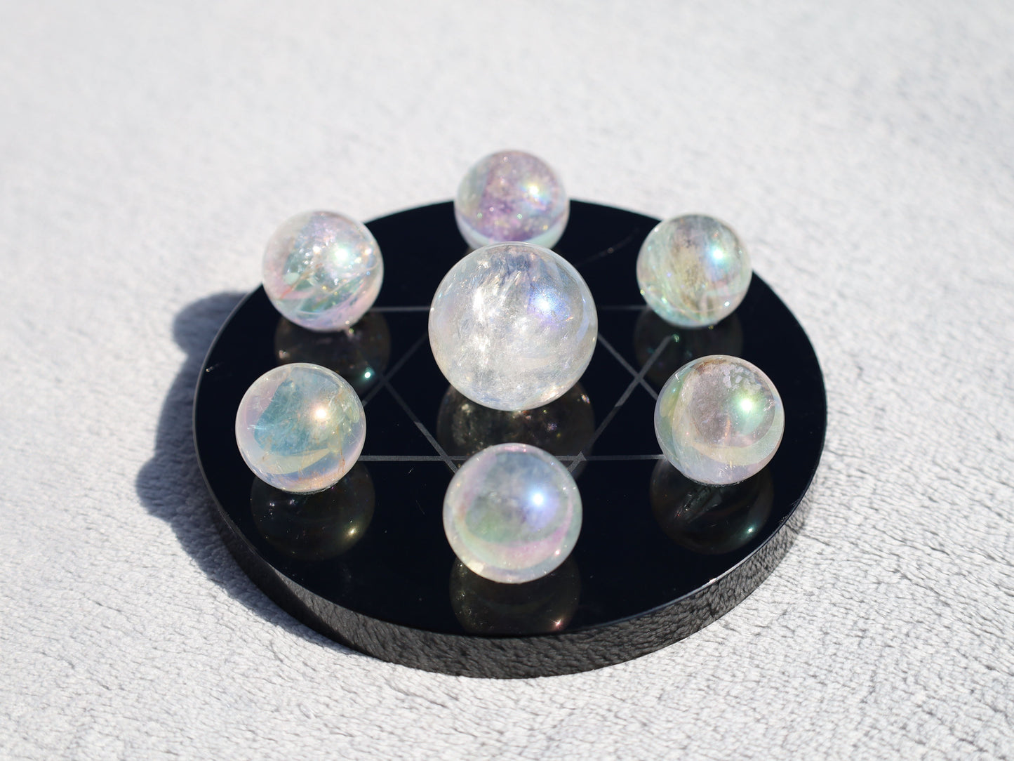 Medium Black Class 7 Sphere Stand