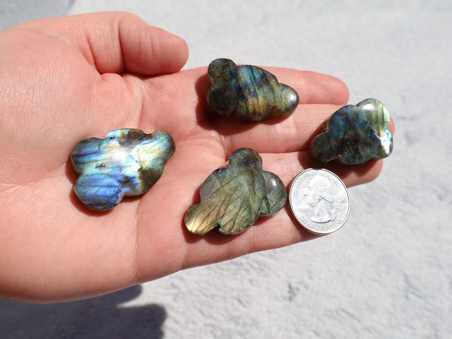Labradorite Cloud Cabochon