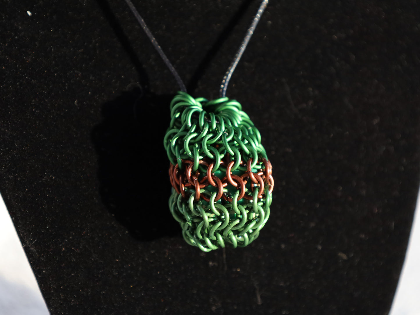 Chainmail Pouch Necklace