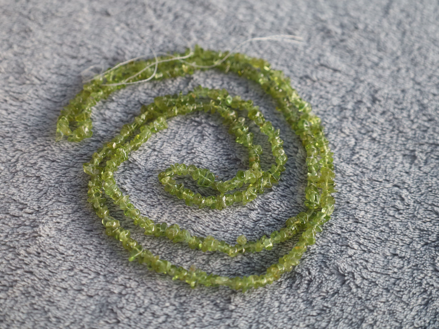 Peridot Chip Strand