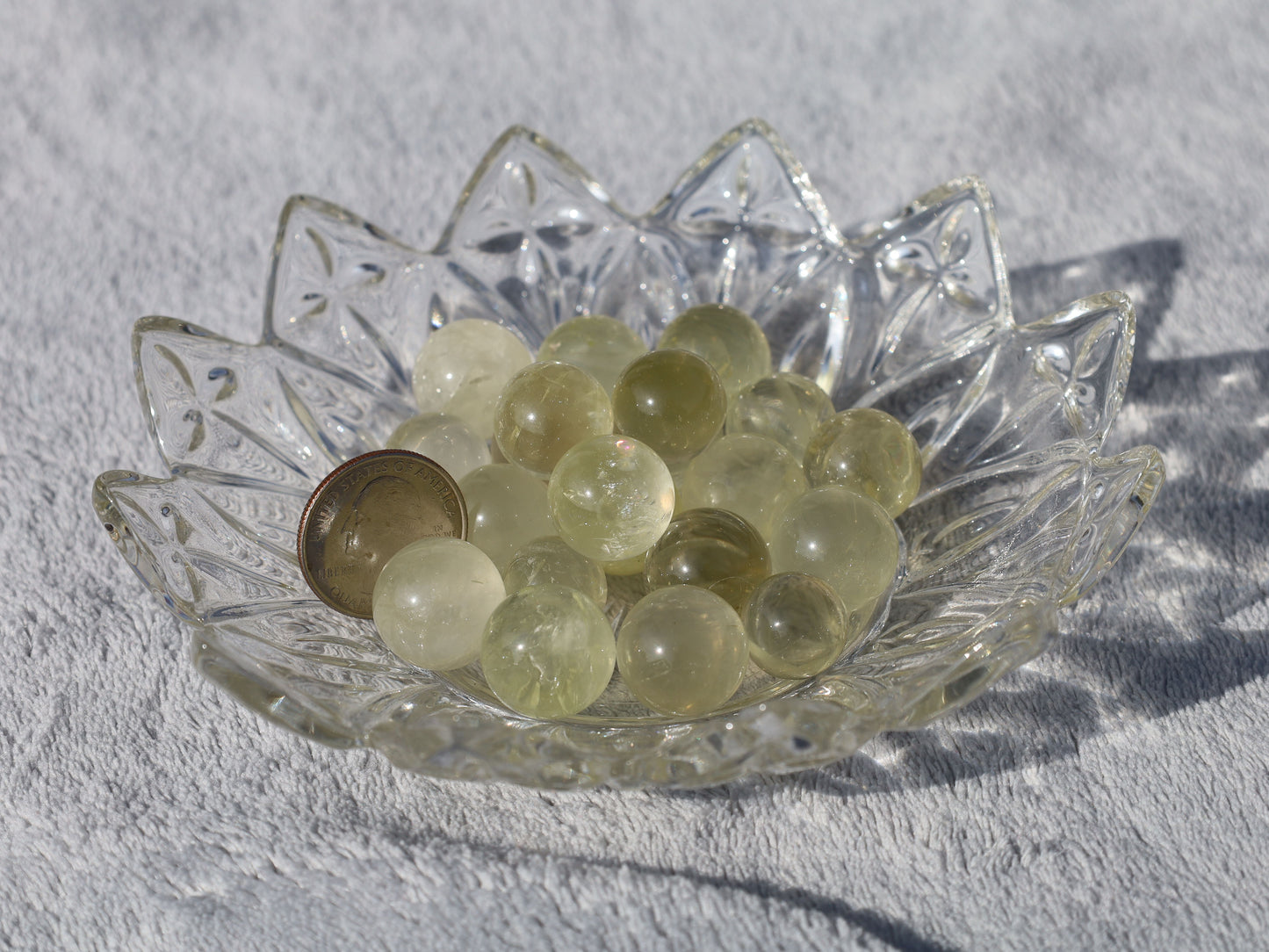 Mini Citrine Sphere