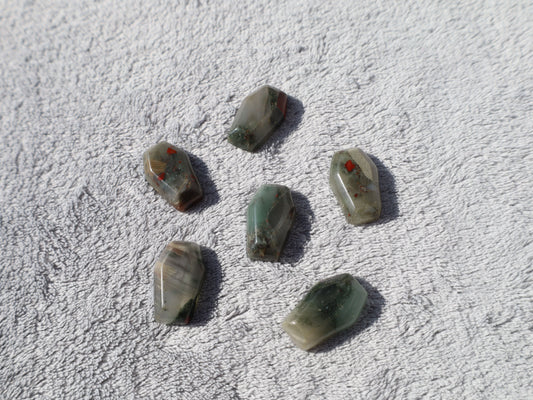Bloodstone Coffin Cabochon
