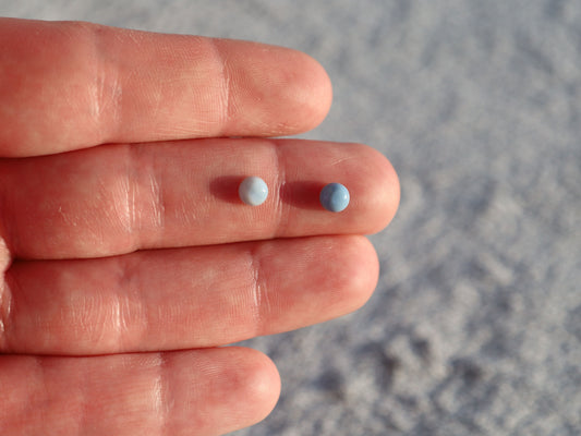 Blue Opal 5 MM Cabochon