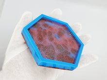 Load image into Gallery viewer, Multicolored Resin Coaster 3
