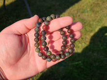 Load image into Gallery viewer, Dragon Bloodstone Stretch Bracelet

